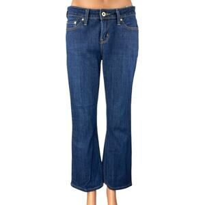 Levi's 545 Low Rise Bootcut Women's Blue Medium Wash Flared Denim Jeans Size 4